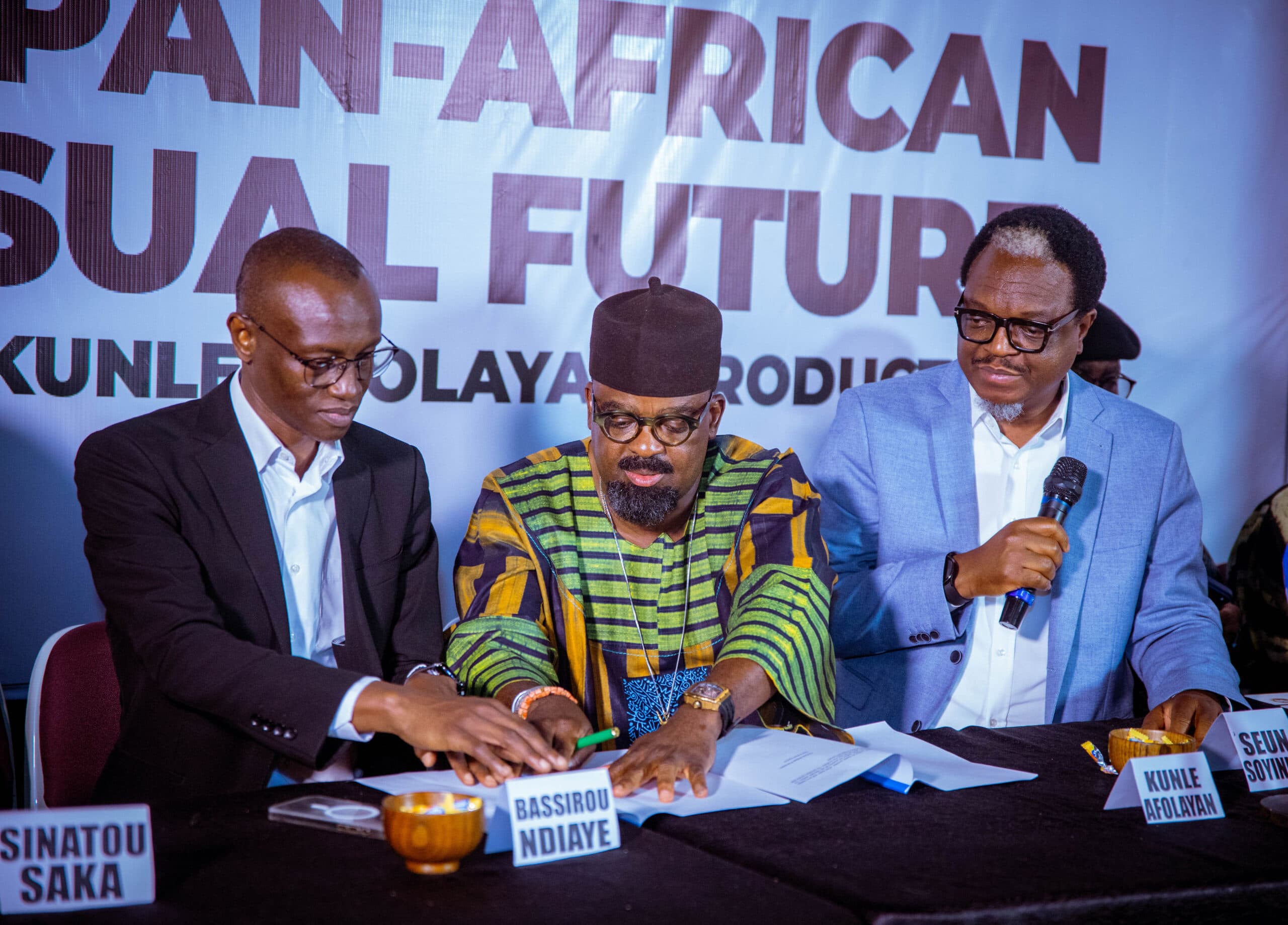 Kunle Afolayan Signs Landmark Film Partnership with Benin Republic's SOPA