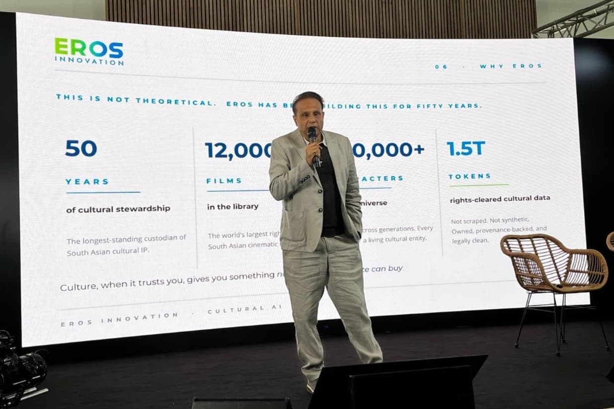 Eros Innovation Founder Kishore Lulla On Need For ‘Sovereign’ & Culturally Specific AI