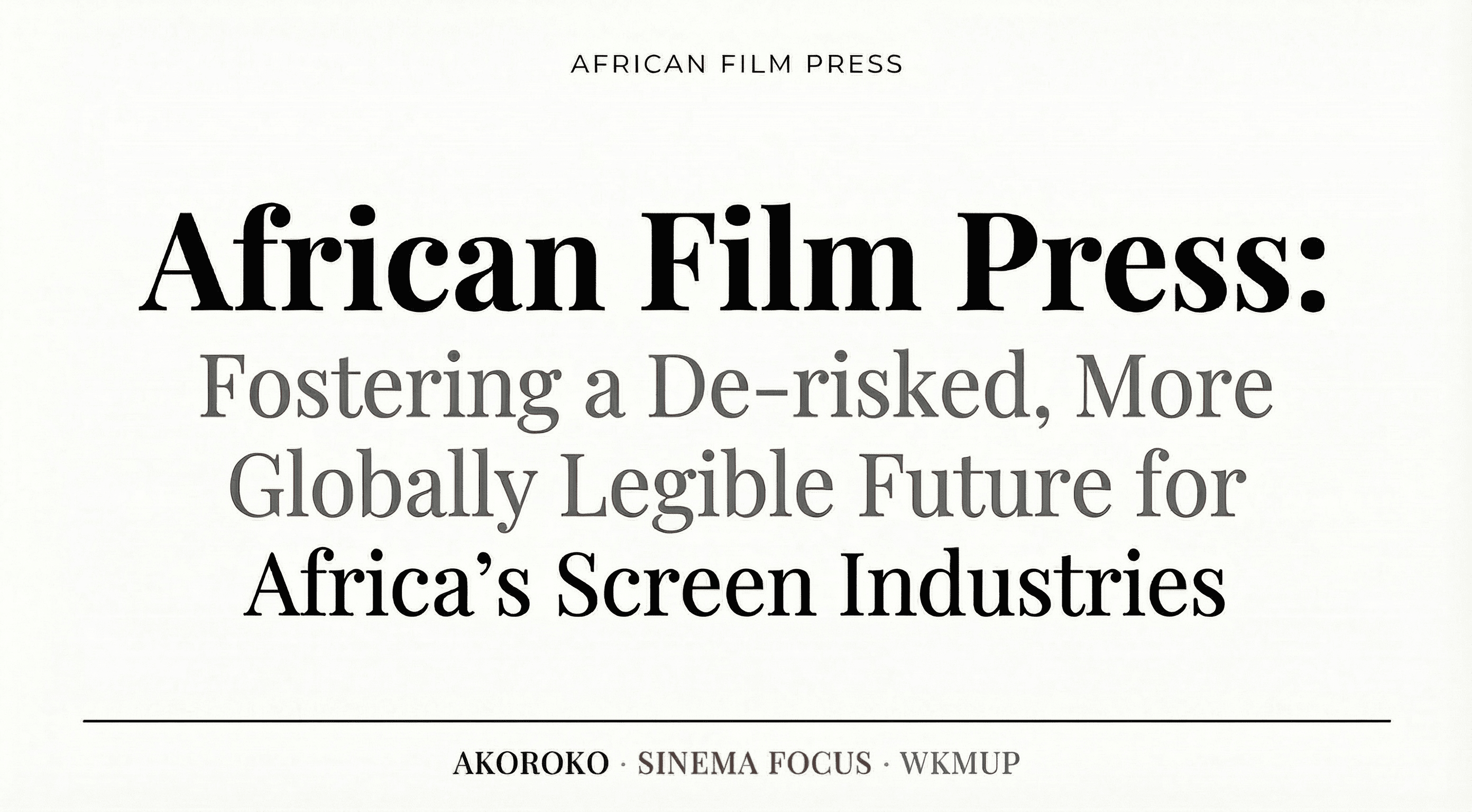 NNAF First Slate Analysis: What 'Africa' Really Meant When 2,000 Projects Applied