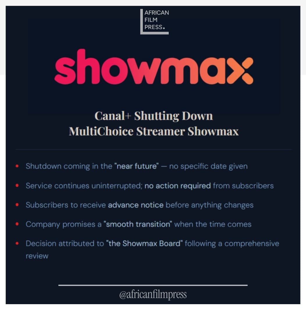 Canal+ Moves to Shut Down Showmax After Years of Losses