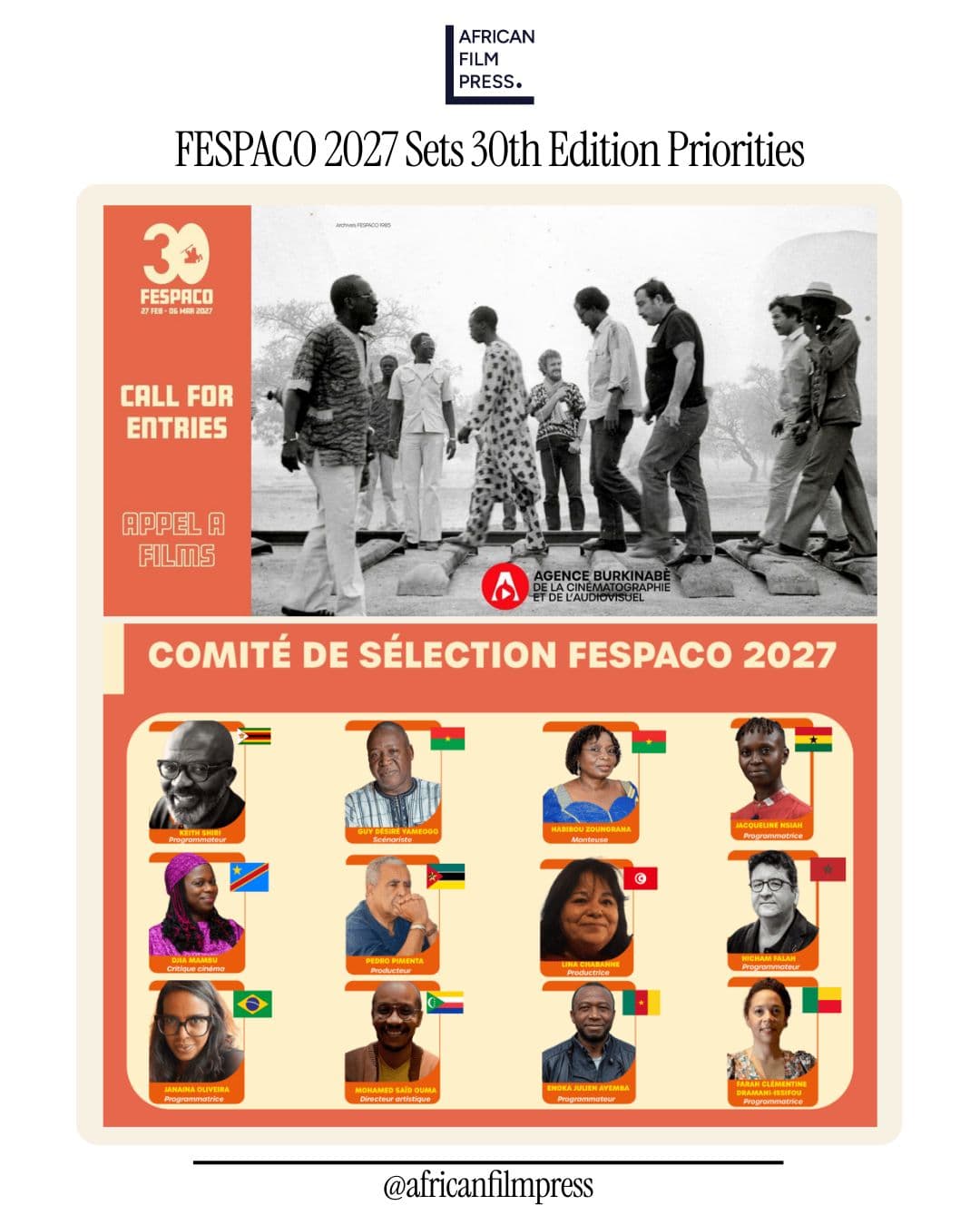 FESPACO 2027 Sets 30th Edition Calendar as Market Reform Moves to the Fore