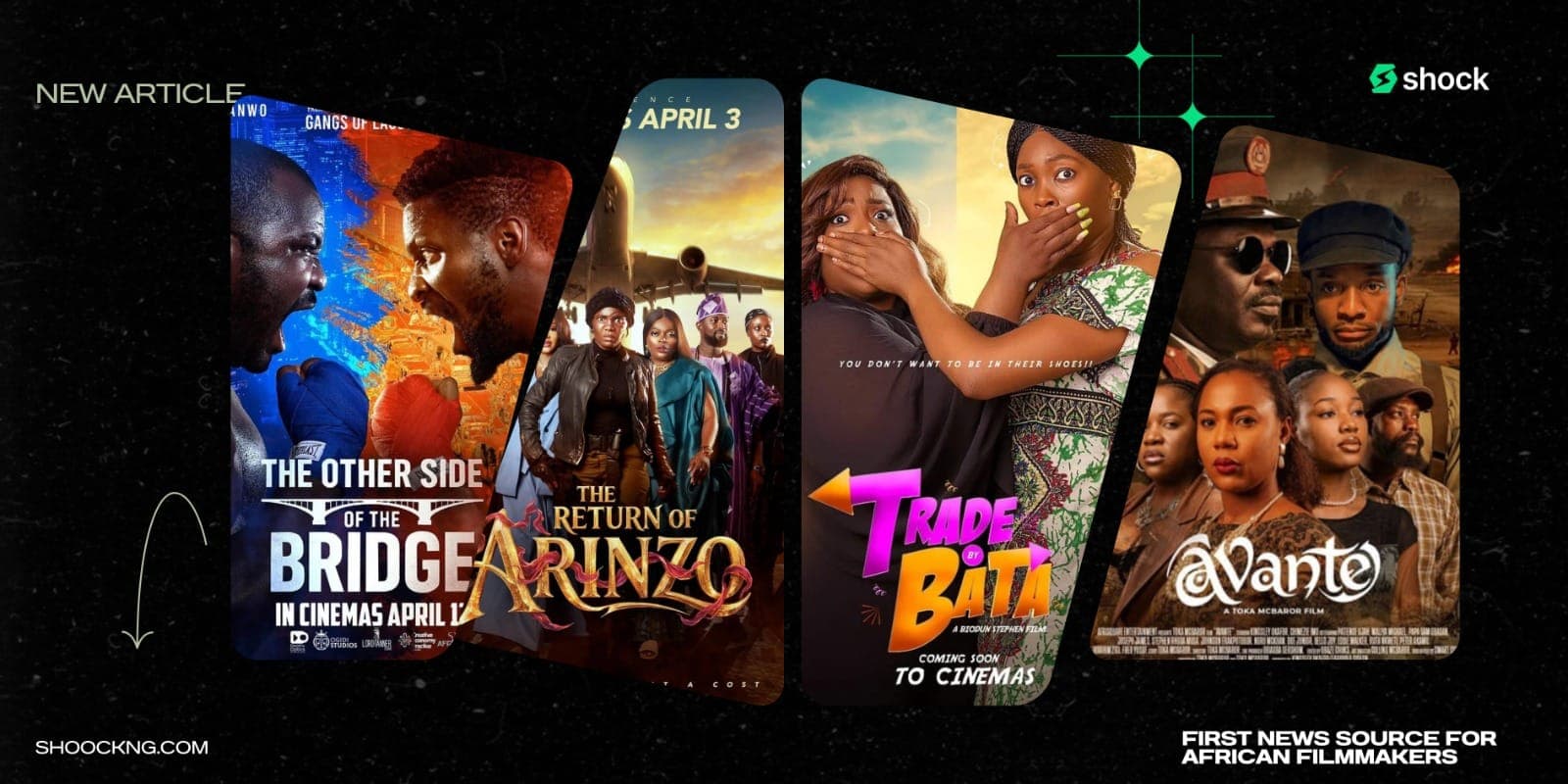 Nollywood April 2026: Must-Watch Releases Including The Return of Arinzo and Spark in the Dark